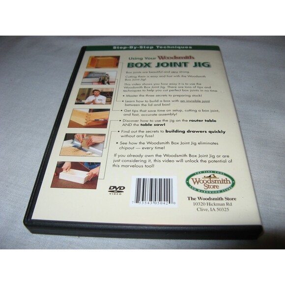 Using Your Woodsmith Box Joint Jig Step By Step Techniques DVD 2004 - Picture 2 of 2